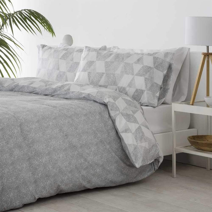 Cotton Artean Wendebettwäsche für Bett mit 135 cm Breite, mit Druckknöpfen. Hypoallergen. Cama 135 (
