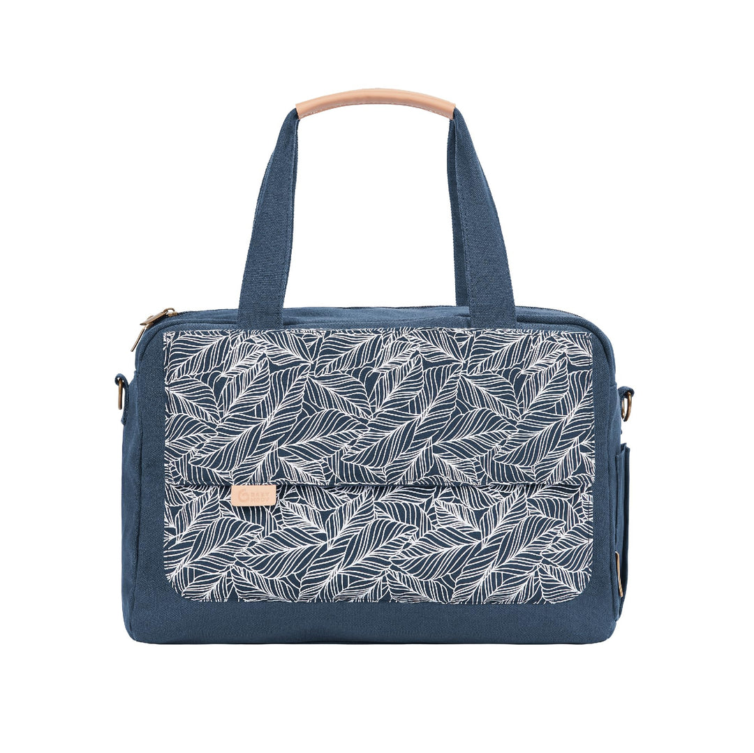 Babymoov Wickeltasche Day to Day Bag Palm - Alltagstauglich - 2 in 1, abnehmbare 3L-Tasche - 6 Zubeh