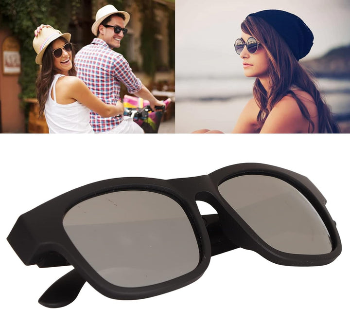 Smart Glasses, Smart Audio Sonnenbrillen, Noise Cancelling, Freisprechen, Open-Ear-Lautsprecher mit