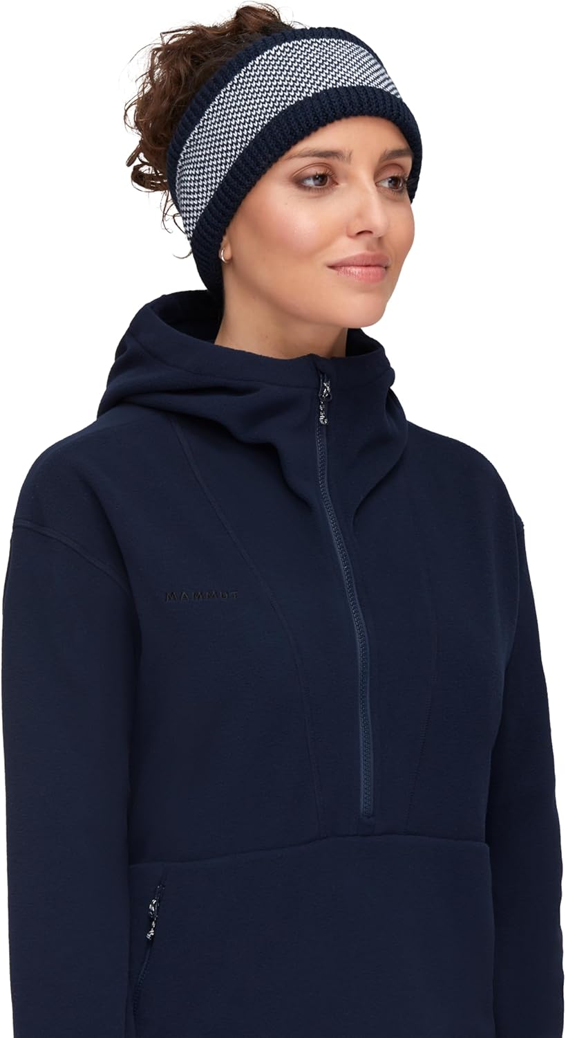 Mammut Damen Snow Stirnband Headband marine-white 1 stück (1er Pack), marine-white 1 stück (1er Pack