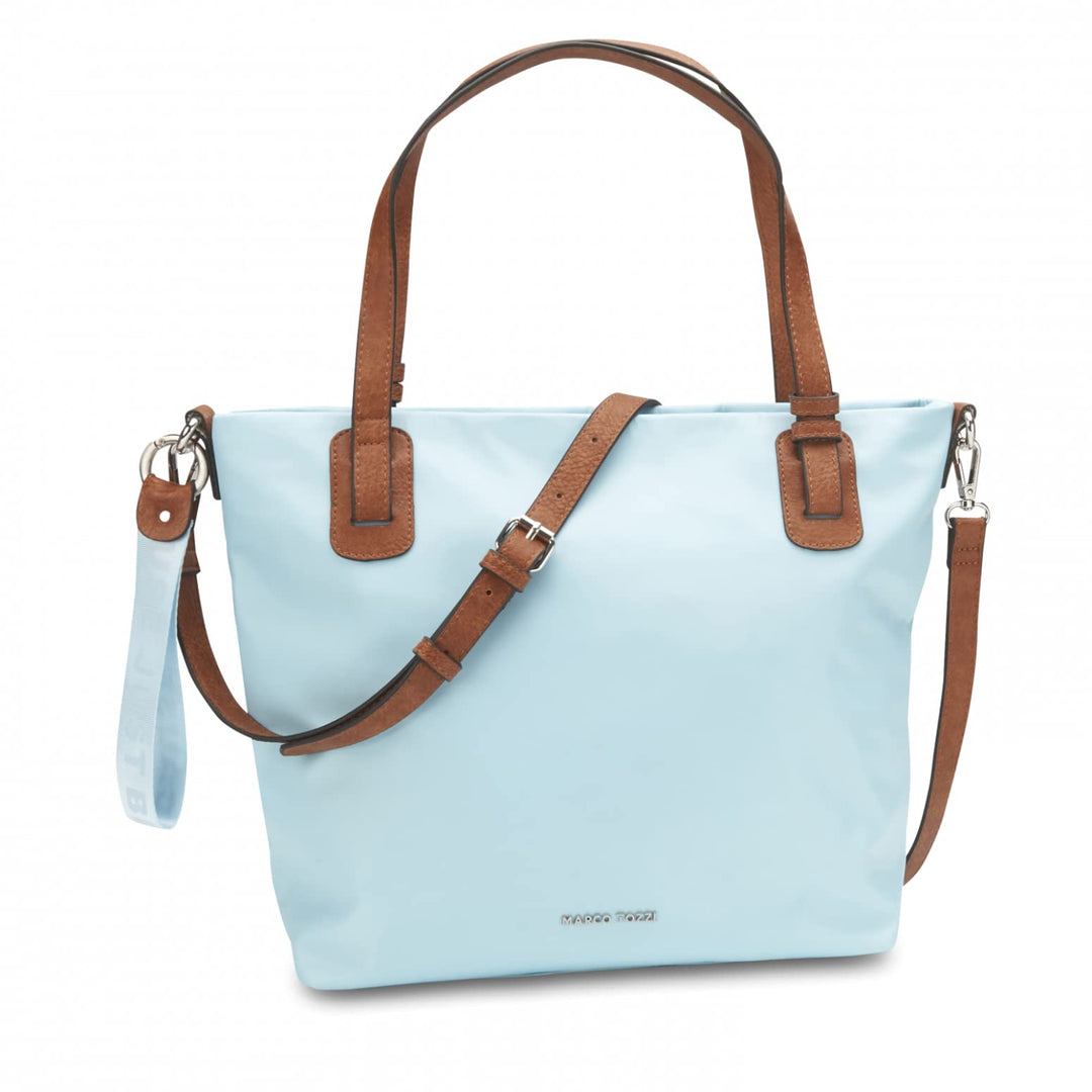 MARCO TOZZI Damen 2-2-61028-28 Handtasche Lt.blue Comb, Lt.blue Comb