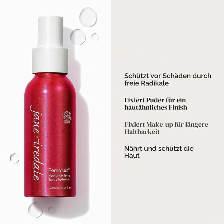 jane iredale Pommisst Hydration Spray, 1er Pack (1 x 90 ml) Rosmarinus 90 ml (1er Pack), Rosmarinus