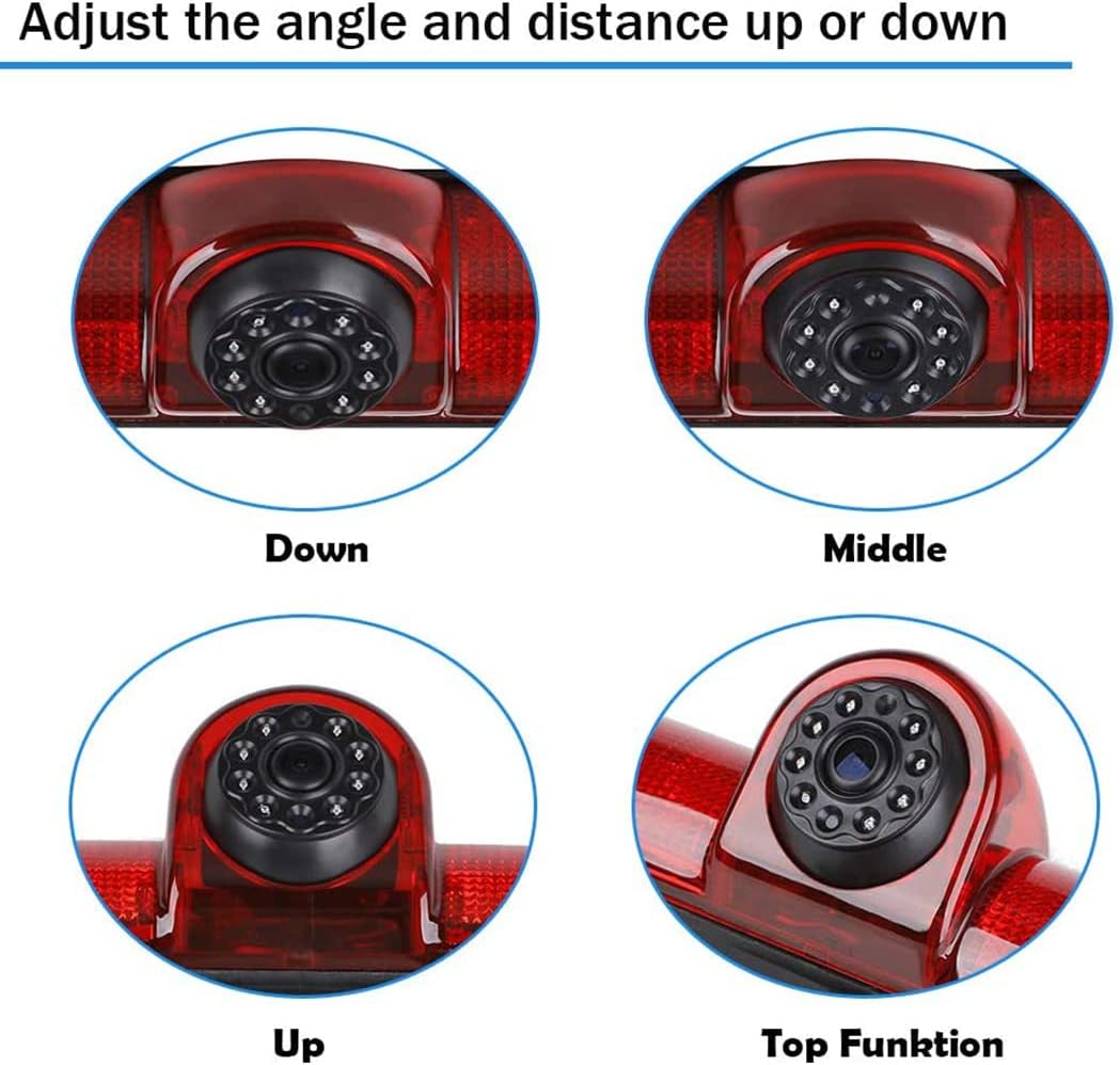 Auto Dritte Dach Top Mount Bremsleuchte Kamera Bremslicht Rückfahrkamera für Citroen Jumper/FIAT DUC