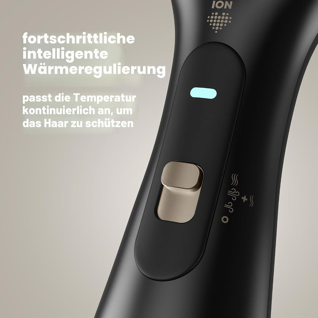 Revamp Progloss Deepform Keramik Glättbürste - Haarbürste & Glätteisen/Haarglätter in einem, für nas