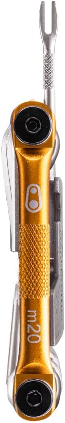 Crankbrothers Multitool M-20 Gold Multicolor, Multicolor