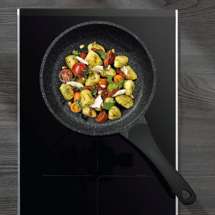 Kela 12216 Stella Nova Bratpfanne, Aluminum, 2 quarts, Schwarz Ø 24 cm, Ø 24 cm