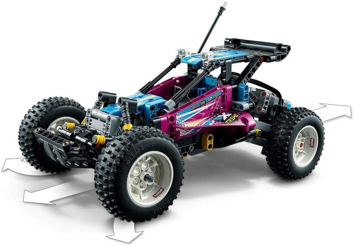 LEGO 42124 Technic Geländewagen, Control+ App-gesteuertes Rennauto Spielzeug für Jungen und Mädchen