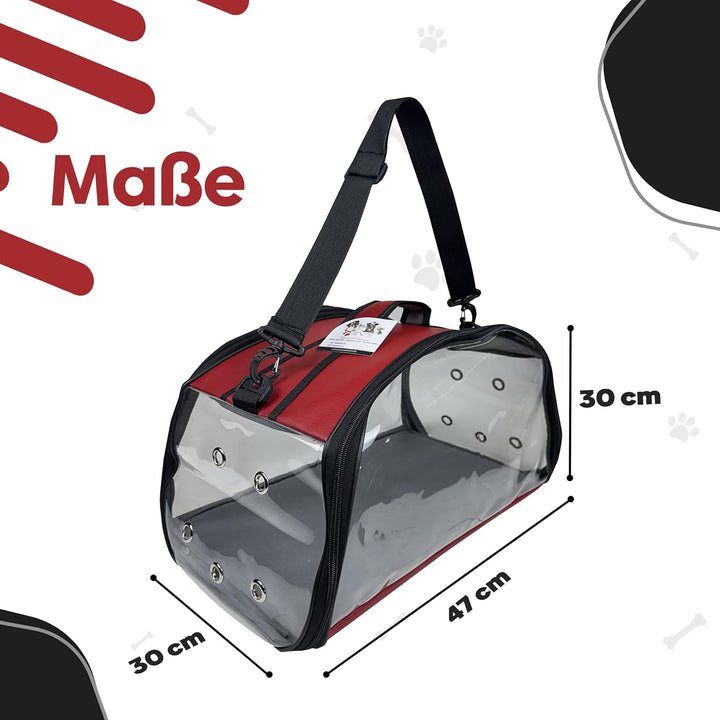 EVE Textile Hunde Tragetasche | Katzen Tragetasche | Hundetasche | Katzentasche | Hunde Umhängetasch