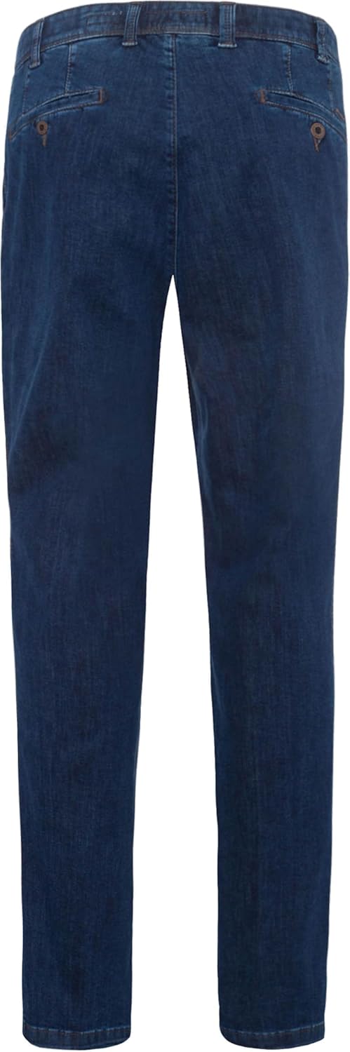 EUREX by Brax Style Jim 316 Herren Flatfronthose Modern Fit 29 Blue Stone, 29 Blue Stone