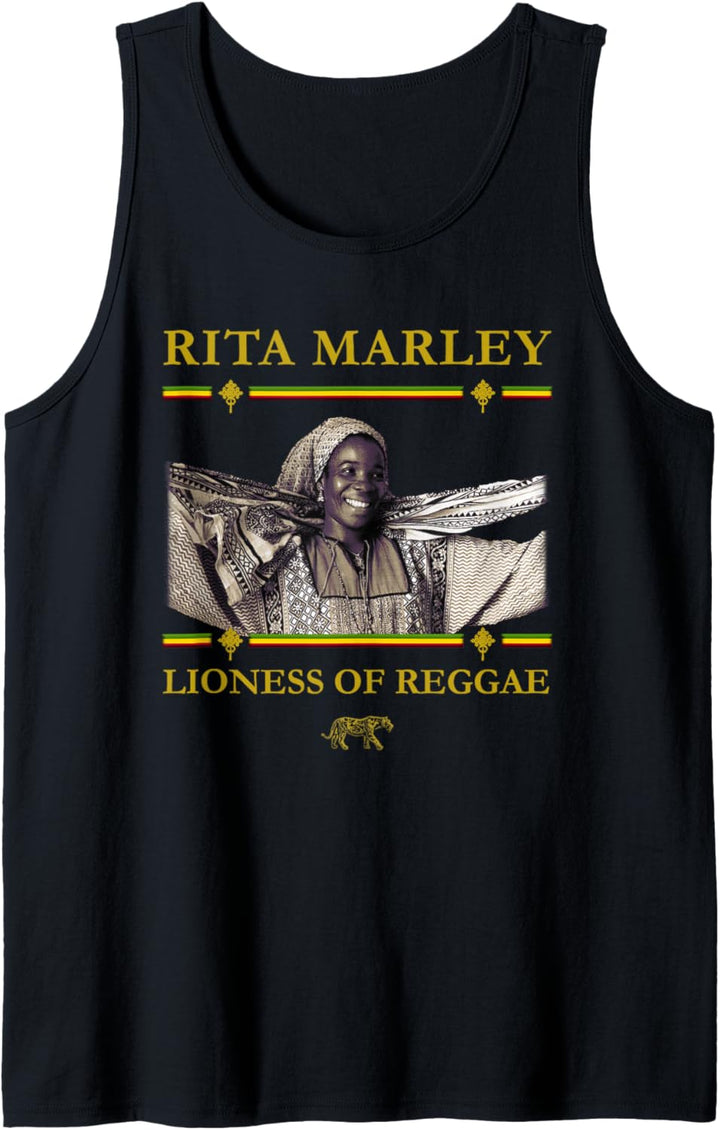 Ziggy Marley - Official Merchandise - Rita Marley Lioness Tank Top