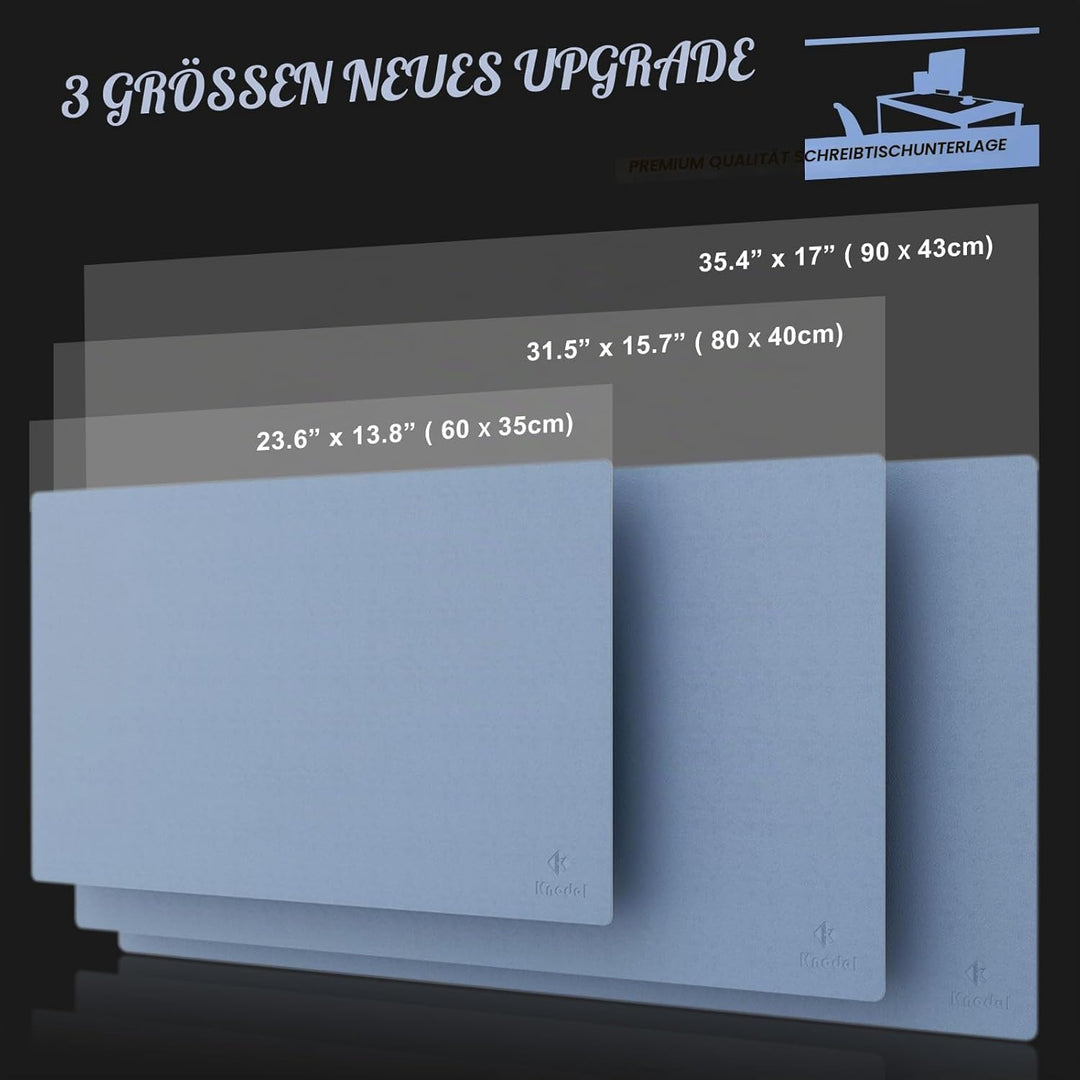 Knodel Tischunterlage, Schreibtischunterlage, PVC Tischunterlage, Laptop Tischunterlage, wasserdicht