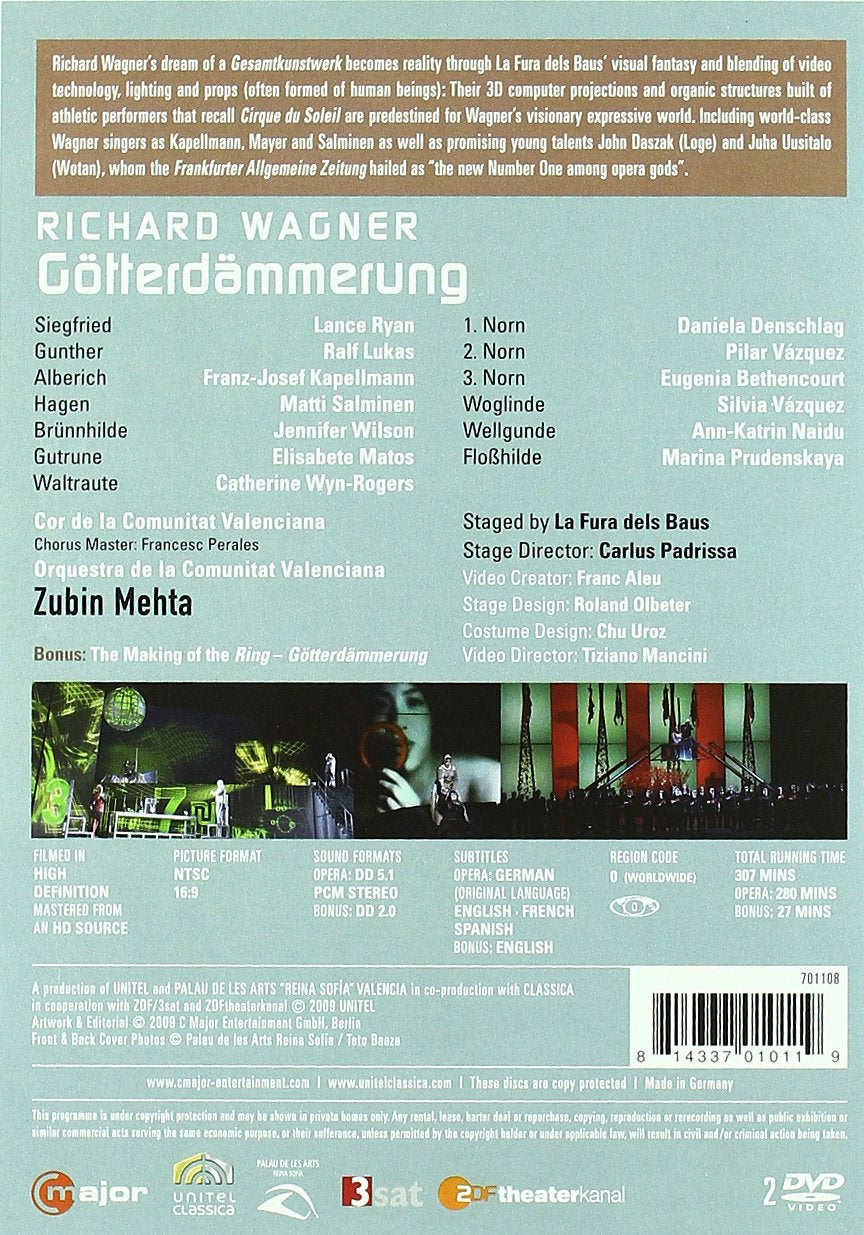 Wagner: Der Ring des Nibelungen - Götterdämmerung, DVD