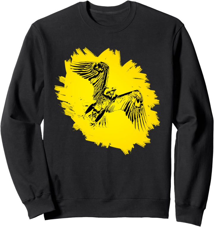 Adler Motiv Raubvogel Sweatshirt