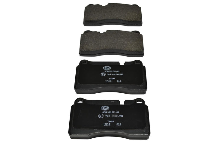 HELLA PAGID 8DB 355 011-851 Bremsbelagsatz - T1499 - Dicke/Stärke: 17.3mm - Bremssystem: Brembo - fü