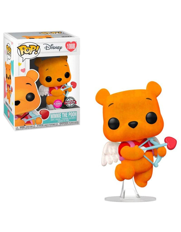 Funko Winnie The Pooh Winnie The Pooh (Flocked) Vinyl Figur 1008 None Pop! Standard Einheitsgrösse B