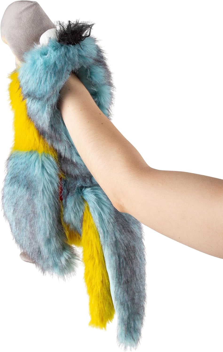 Sigikid Kuscheltier Handpuppe Papagei Cuddly Talkies Stofftier Begleiter Tröster Freund Plüschtier B