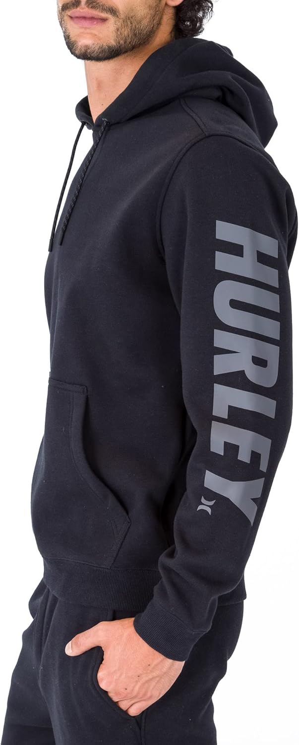 Hurley Herren Acadia Heat Po Pullover Sweater S Schwarz, S Schwarz