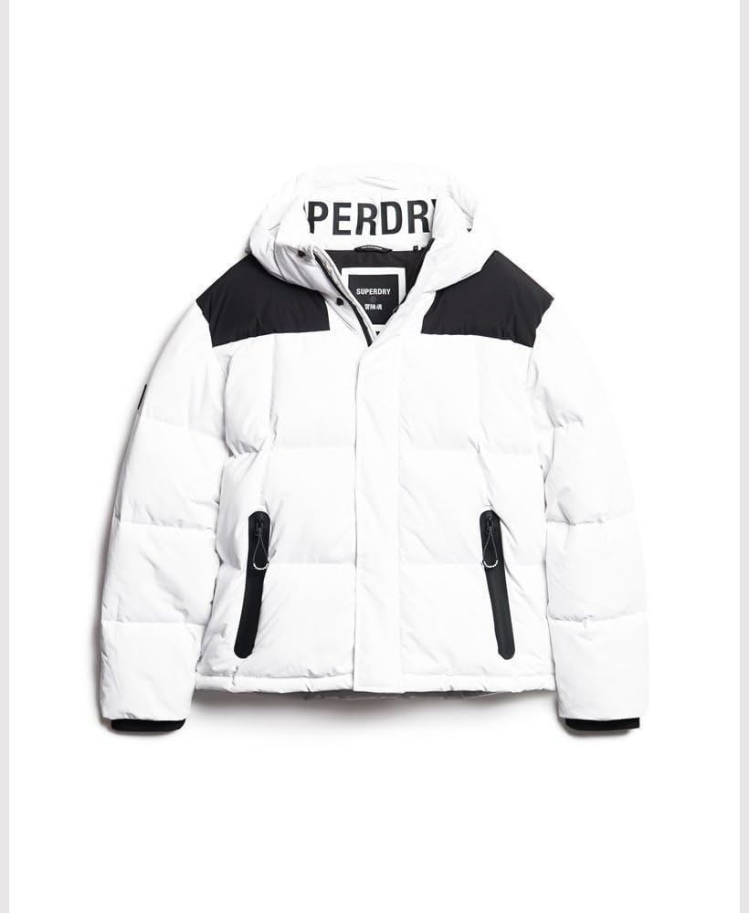 Superdry Herren Chamarra Acolchada A4 – gepolstert XL Optic, XL Optik