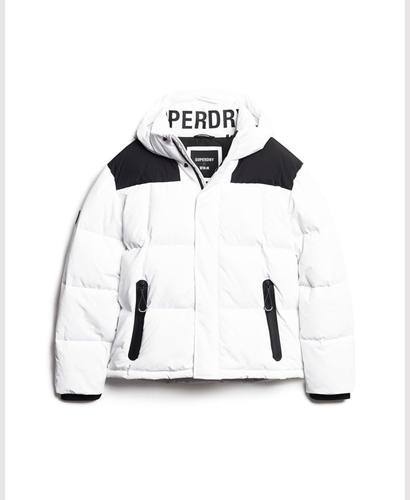 Superdry Herren Chamarra Acolchada A4 – gepolstert, Optic