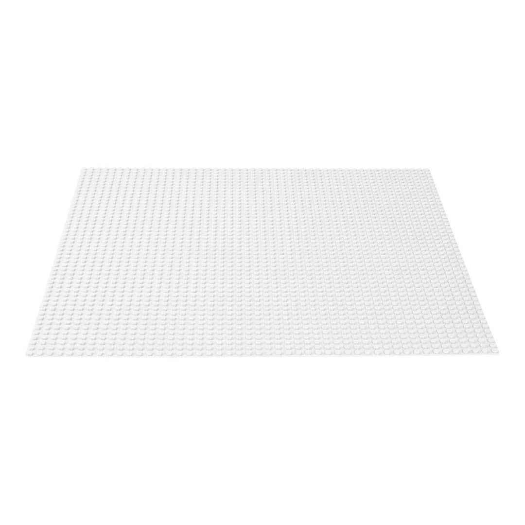 LEGO 11010 Classic Weisse Bauplatte 25 cm x 25 cm für Winter-Sets, Grundplatte Classic Bauplatte, Cl