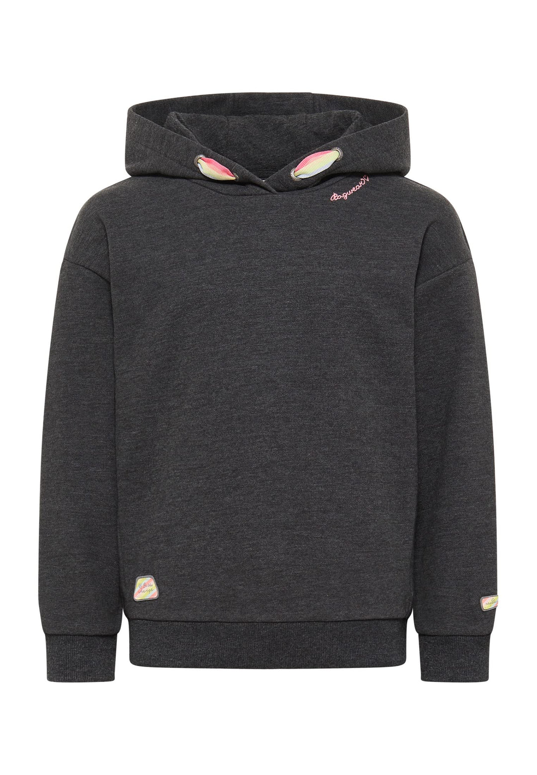 Ragwear Elinka Mädchen Sweatshirt mit Kapuze Sweater Pullover Kapuzenpullover 164 Dark Grey, 164 Dar
