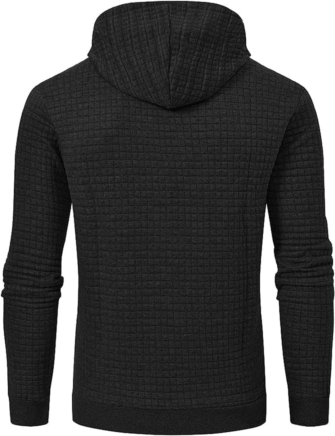 Tansozer Herren Hoodie Casual Sweatshirt Classic Kapuzenpullover mit Tasche XL Hellgrau, XL Hellgrau