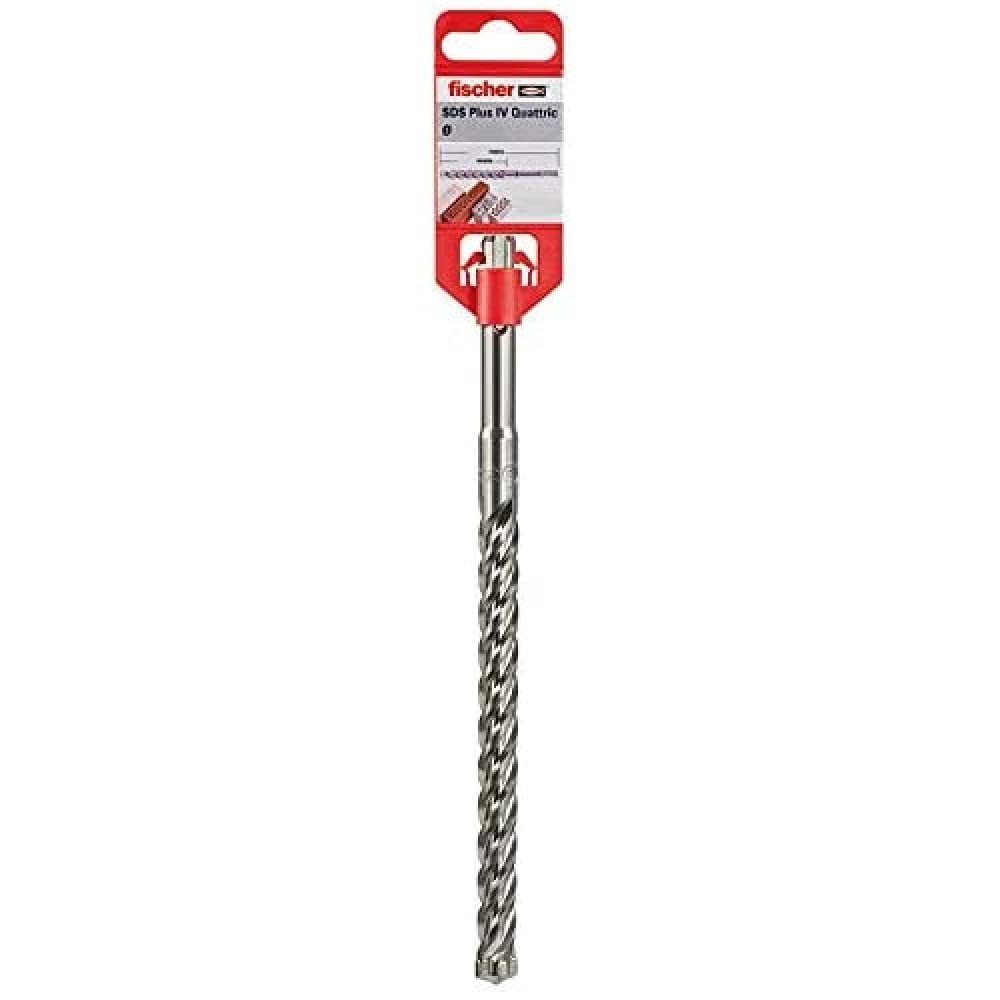 Fischer Quattric II 18/400/450 SDS-Plus-Bohrer und Bohrhämmer, 4 Schneiden, 549957, 18/400/450