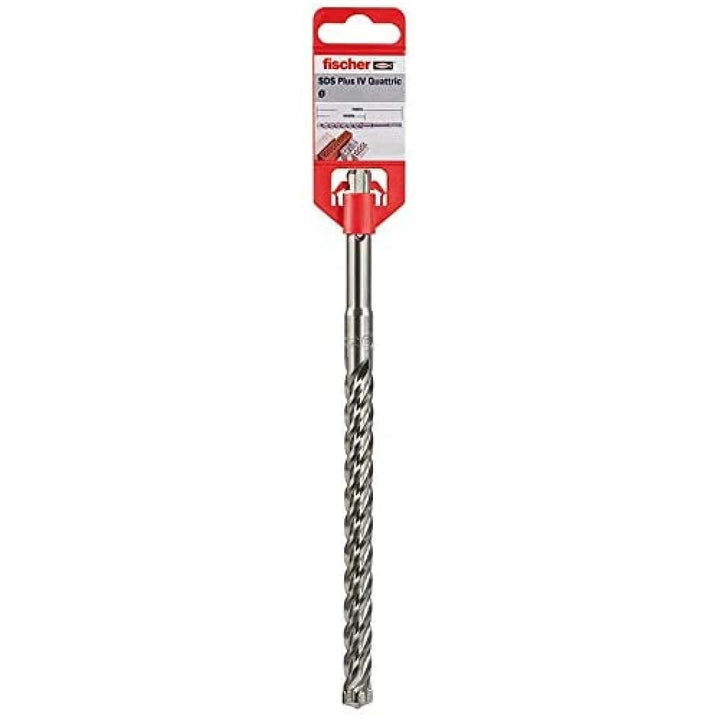 Fischer Quattric II 18/400/450 SDS-Plus-Bohrer und Bohrhämmer, 4 Schneiden, 549957, 18/400/450