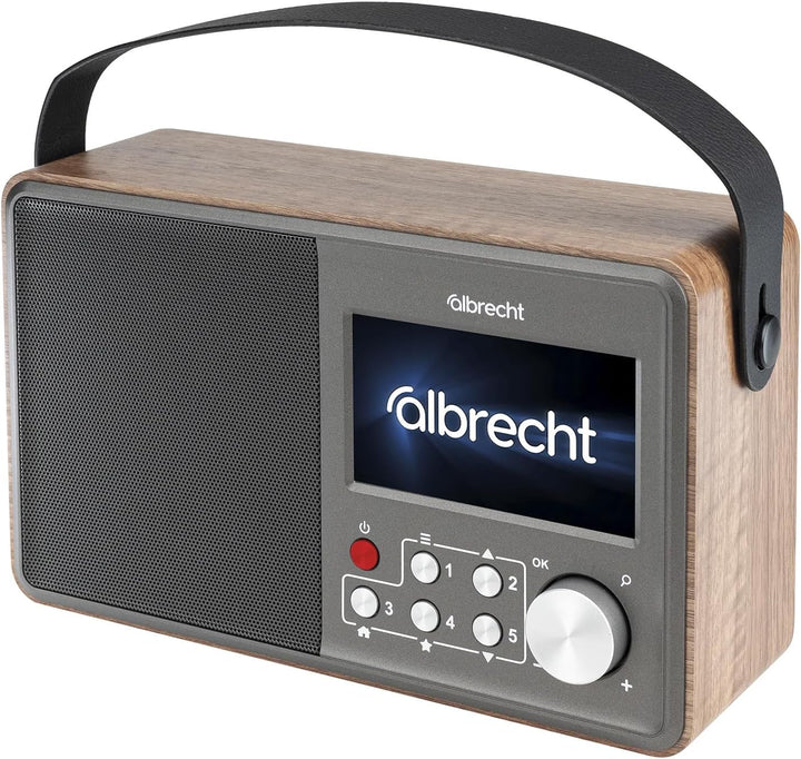 Albrecht DR 862 DAB+ Digitalradio mit UKW | intuitive Handhabung | grosse Schriften | aktivierbarer