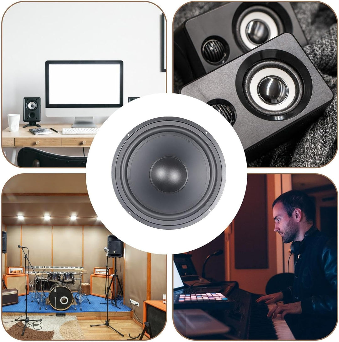 Subwoofer-Membran, Vibrationsmembran für Subwoofer, 3 bis 12 Zoll, Lautsprecher-Kühlkörper mit passi