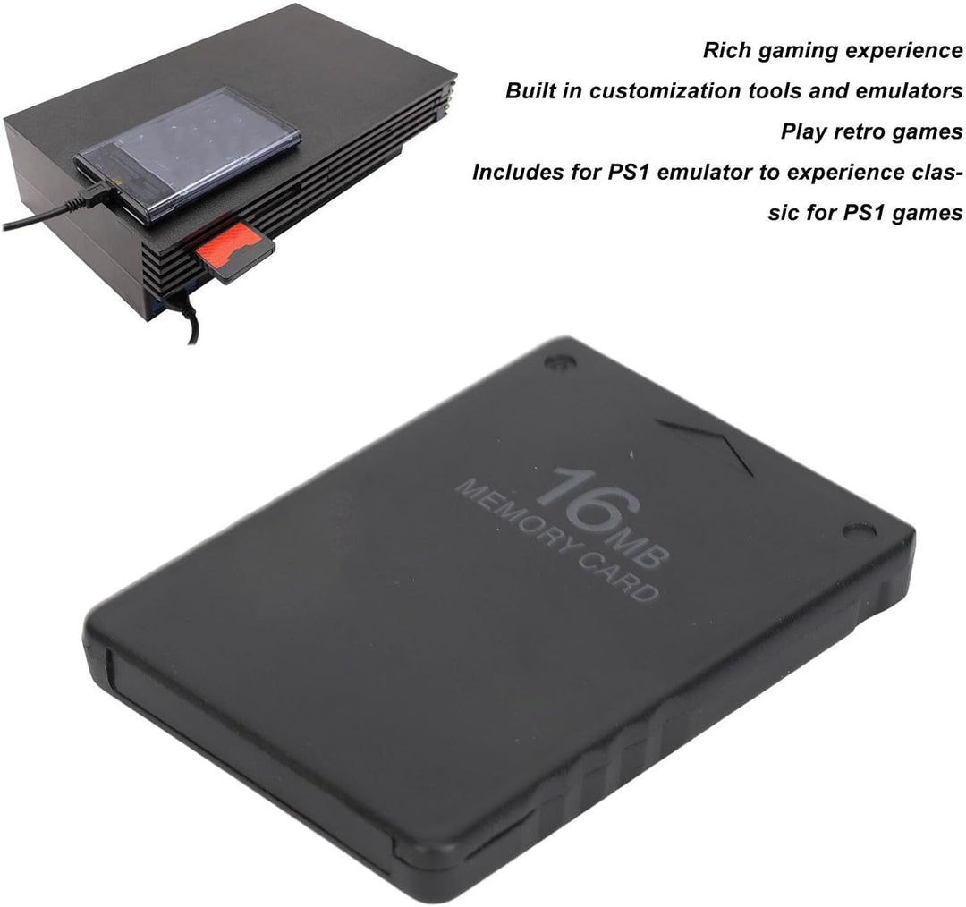 für PS1-Speicherkarte, Speicherkarte für PS1, 8 MB/16 MB/32 MB/64 MB Optionaler Speicherkartenstick