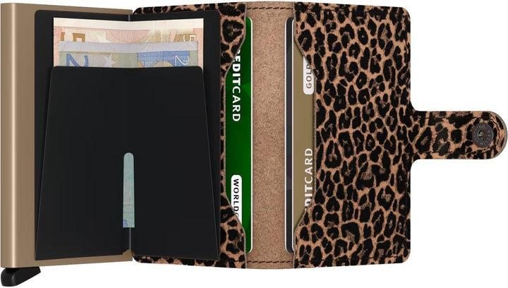 Secrid Geldbörse Miniwallet Leo Leo Beige, Leo Beige