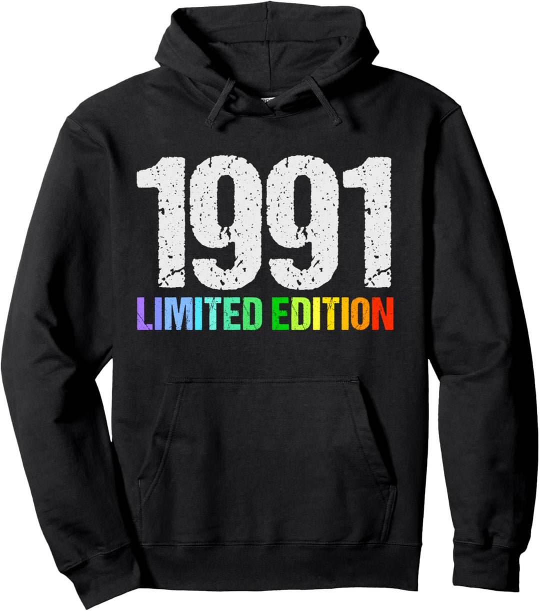 33. Geburtstag Mann Frau 33 Jahre 1991 Deko Lustig Geschenk Pullover Hoodie