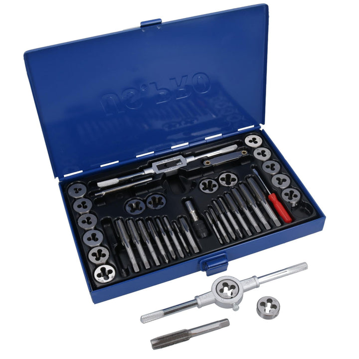 UNC/UNF imperial/af Spiel tarauds und Branchen SAE 40pc kit Reparatur Filetieren,526 /