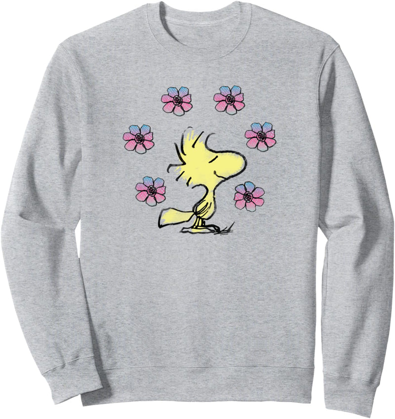 Peanuts – Woodstock Floral Sweatshirt