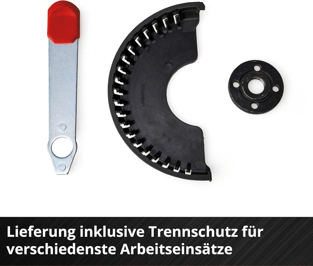 Einhell Akku-Winkelschleifer TE-AG 18/115-2 Li - Solo Power X-Change (18 V, 115 mm Scheibendurchmess