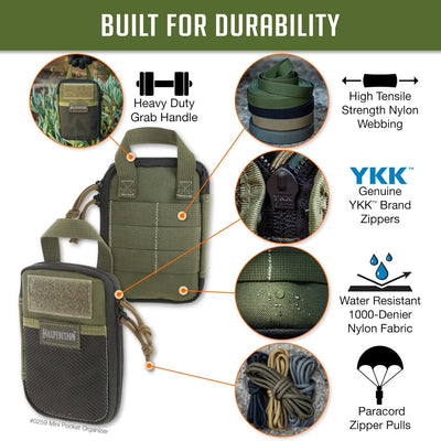 Maxpedition Mini Pocket Organizer Tasche Einheitsgrösse Grün, Einheitsgrösse Grün