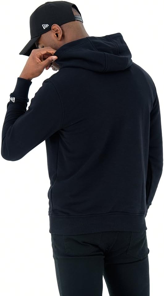 New Era Herren Brooklyn Nets Kapuzenpullover Herren Kapuzenpullover M Schwarz, M Schwarz