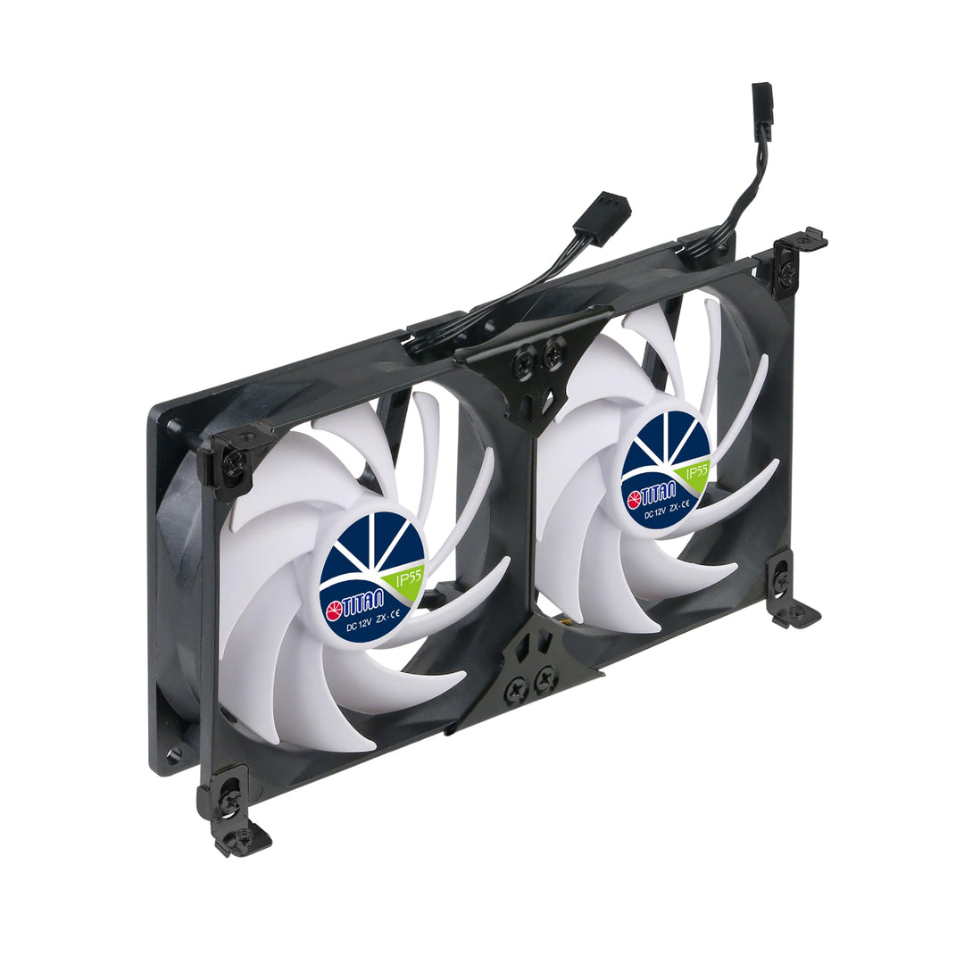 Titan TTC-SC22(A)/ V2 Kühlschrank-Doppellüfter 92x25mm IP55 für Camping 90mm(V2+), 90mm(V2+)