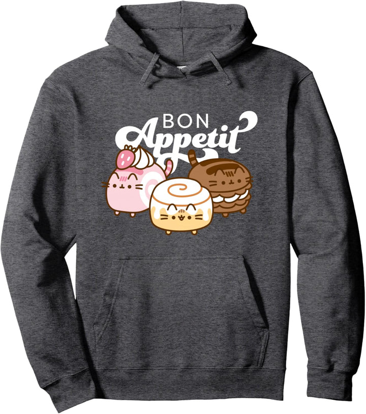 Pusheen Bon Appetit Kapuzenpullover Pullover Hoodie