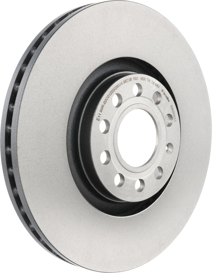 Brembo 09.A598.11 Vordere Bremsscheibe mit UV Lackierung, Anzahl 2