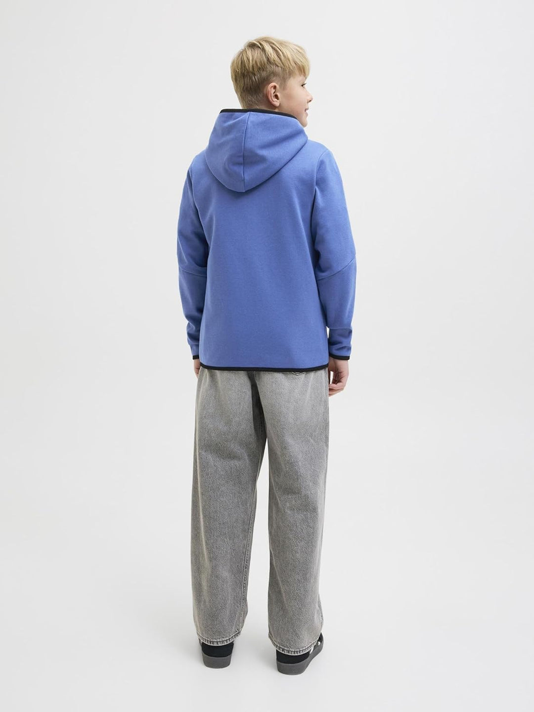 JACK & JONES Boy Kapuzenjacke Einfarbig Kapuzenjacke Junior 152 Beaucoup Blue, 152 Beaucoup Blue