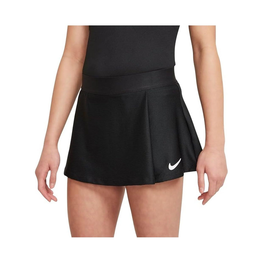 Nike Mädchen Court Victory Tennis-Rock 4 Jahre Black/White, 4 Jahre Black/White