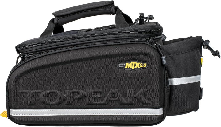 Topeak MTX TrunkBag DX (MTX 2.0) mit TrunkLock – 12,3 L Gepäckträgertasche mit QuickTrack-System, er