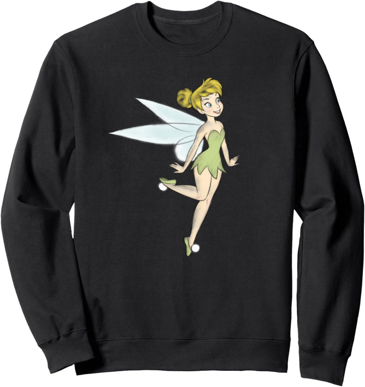 Disney Peter Pan Tinkerbell Happy Watercolor Sweatshirt