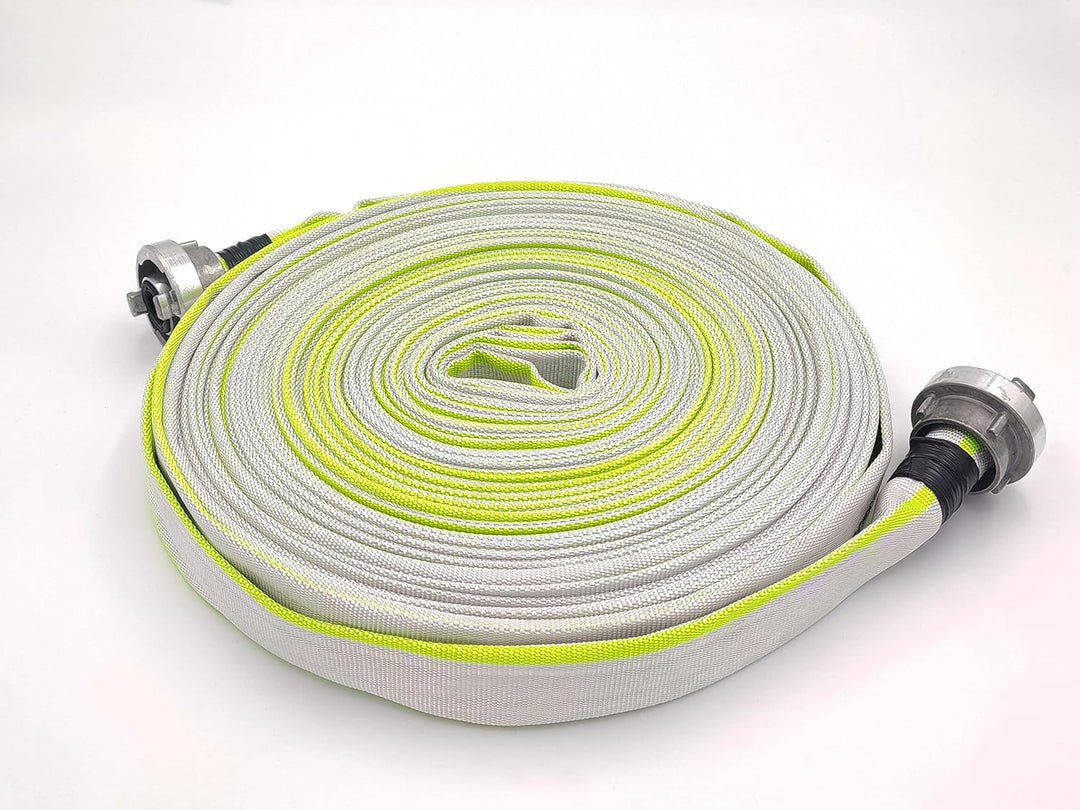 1 Zoll | D-25-30 m Industrieschlauch | Feuerwehrschlauch | Bauschlauch | Flachschlauch | Schlauch mi