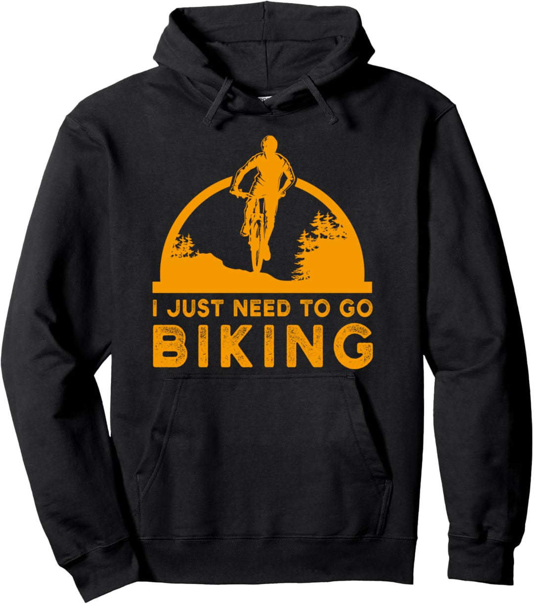 Fahrrad Fahren Radsport Radfahrer Bike Mountainbike Geschenk Pullover Hoodie