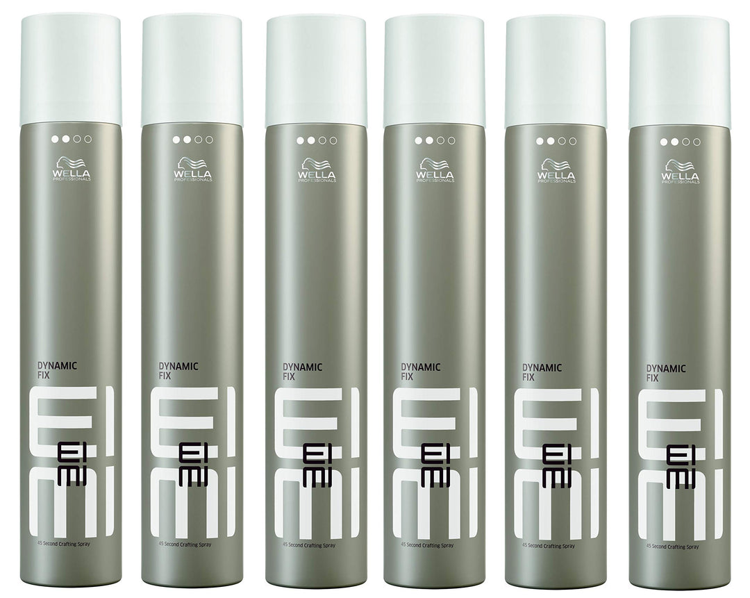 6x Wella Styling Dynamic Fix je 500 ml = 3000 ml Unparfümiert 500ml, Unparfümiert 500ml