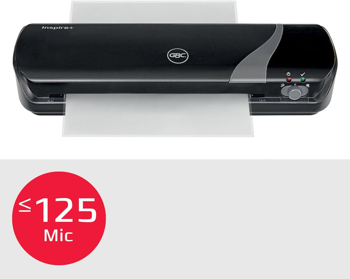 GBC Inspire+ Laminiergerät A4 für den Heimgebrauch, für Visitenkarten-Grösse bis zu DIN A4, Heiss- u