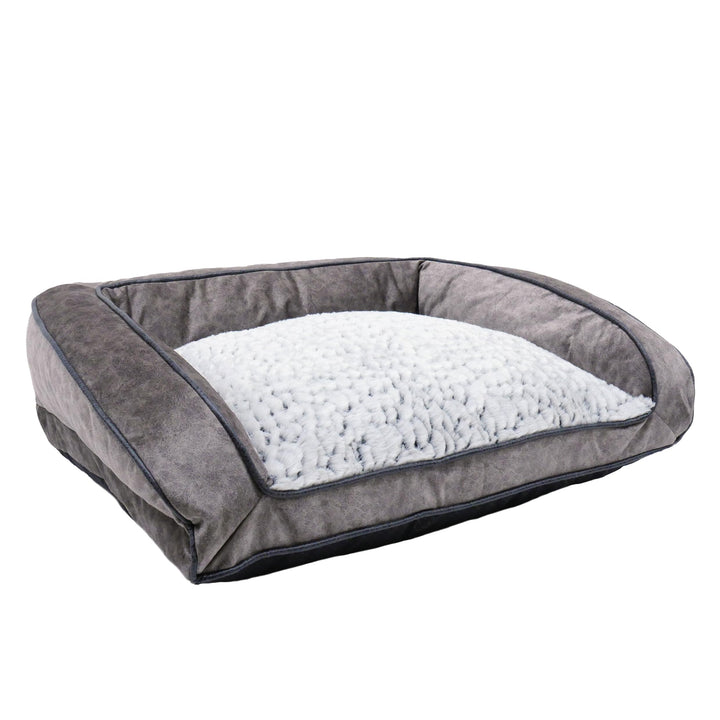 Rosewood Mittleres Hundebett maschinenwaschbar, superweiches, mit Fleece gefüttertes Hundebett aus W